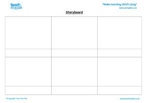 Worksheets for kids - storyboard-write-a-story